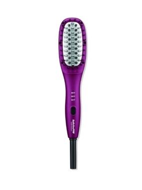 NWT BaByliss Pro Nano Titanium Paddle Brush Burgundy/Berry